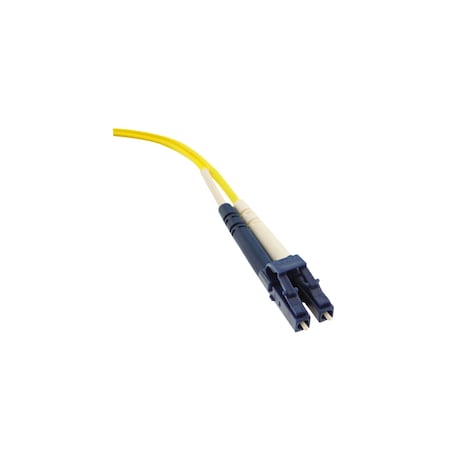 Leviton Cable Assembly Upc Polish, Duplex, Lc To Lc, Single-Mode, Yellow 2 Mt 518119
